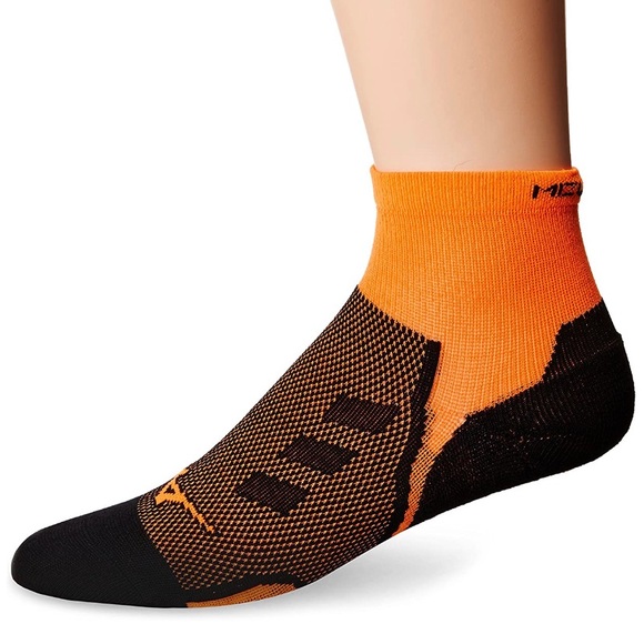 Mizuno Other - 🌿NEW 2 Pairs: ORANGE Running Drylite Low Socks🌿